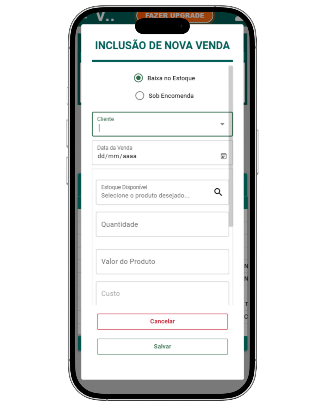 GE Aureon — inclusão de nova venda