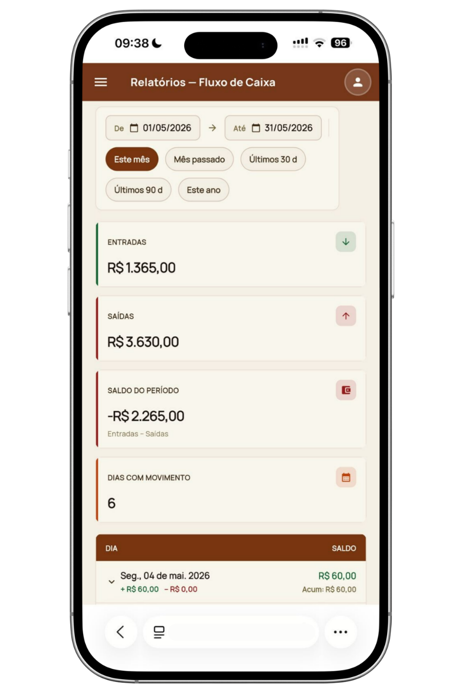 Relatórios da Super Planilha Online v2.0